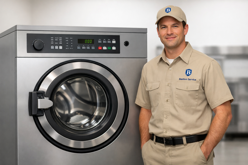 Wascomat business equipment repair technician in Mid-Wilshire