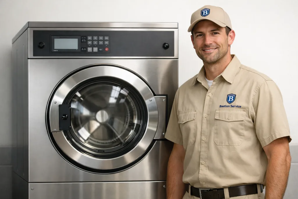 Wascomat business equipment repair technician in Palms
