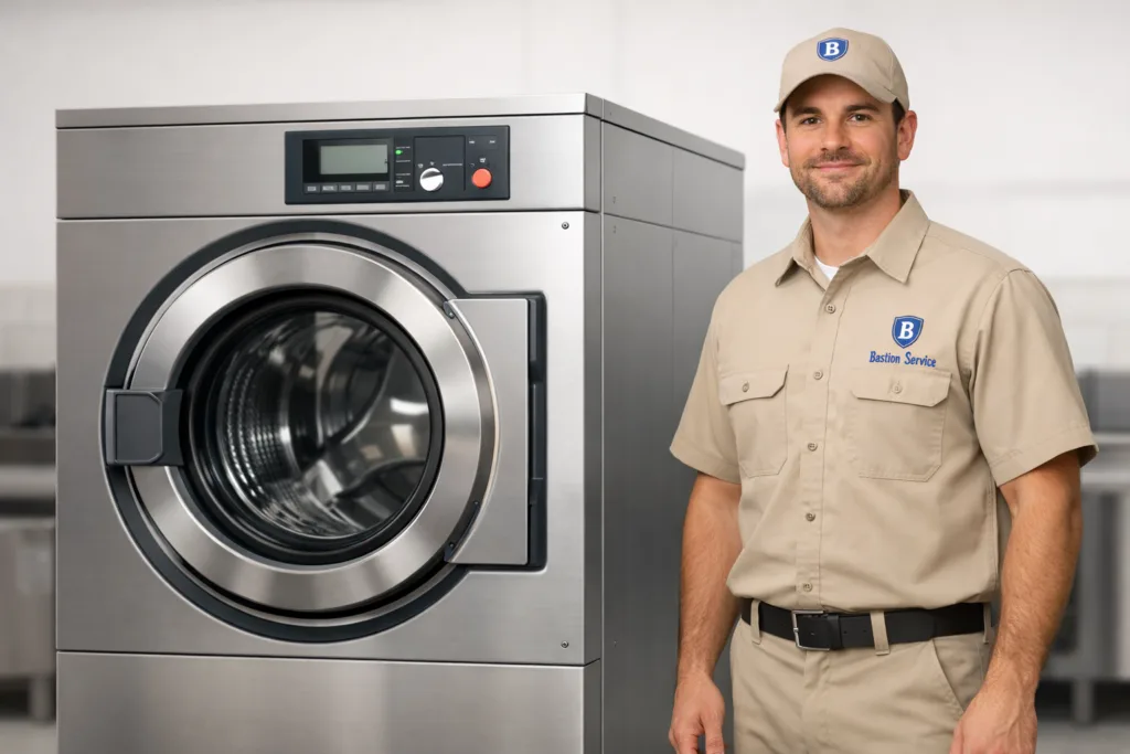 Wascomat business equipment repair technician in Pico-Robertson