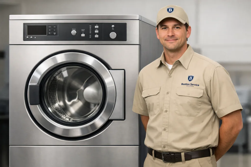 Wascomat commercial Dryer repair technician in Brentwood