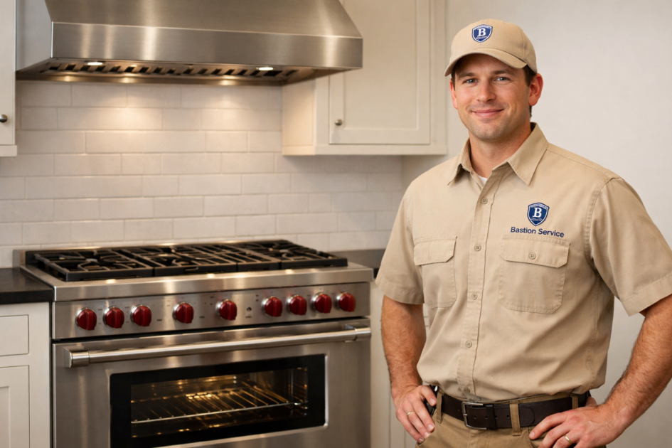 Wolf appliance repair technician in Brentwood