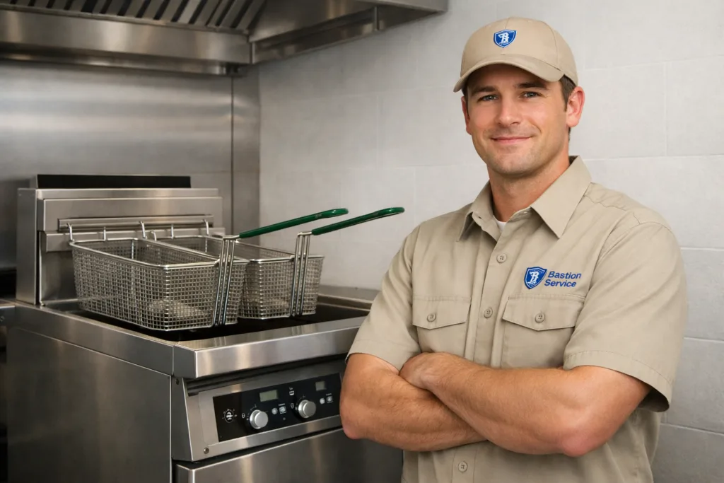 Wolf commercial Fryer repair technician in Fairfax