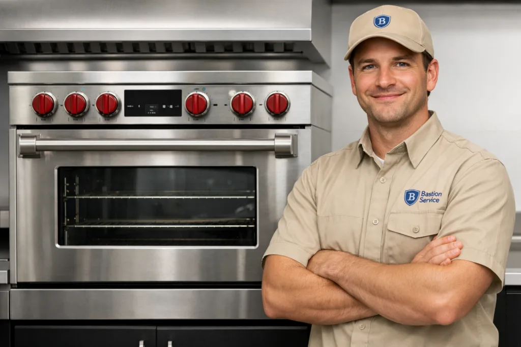 Wolf commercial Oven repair technician in Brentwood