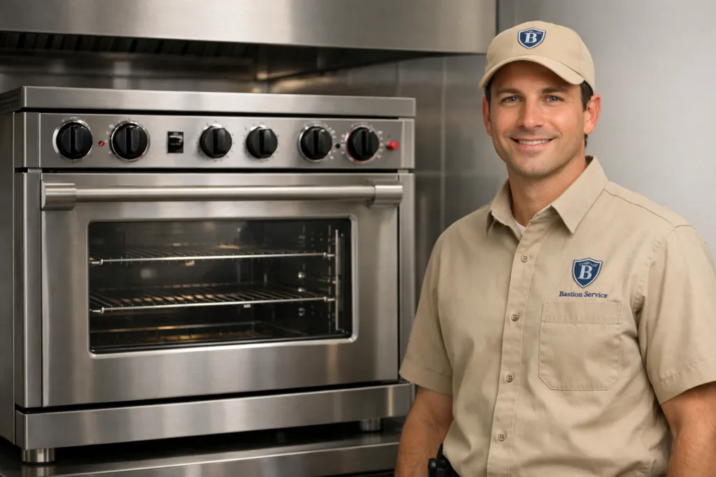 Wolf commercial Oven repair technician in Fairfax