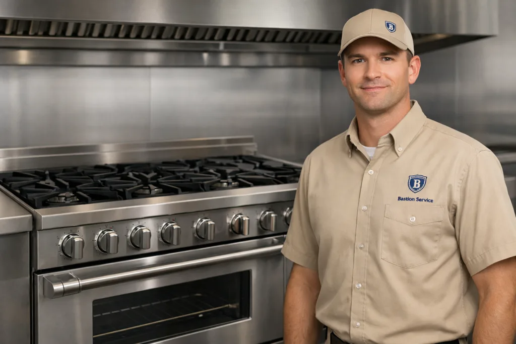 Wolf commercial Range repair technician in Brentwood