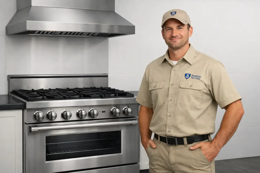 Wolf commercial Range repair technician in Cheviot Hills