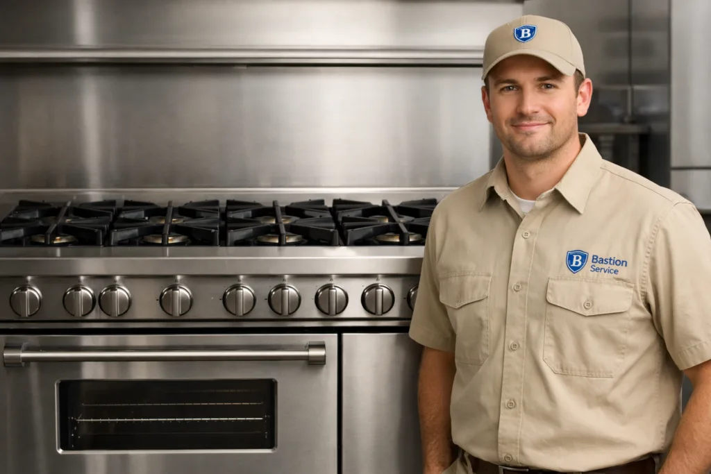 Wolf commercial Range repair technician in Mid-City