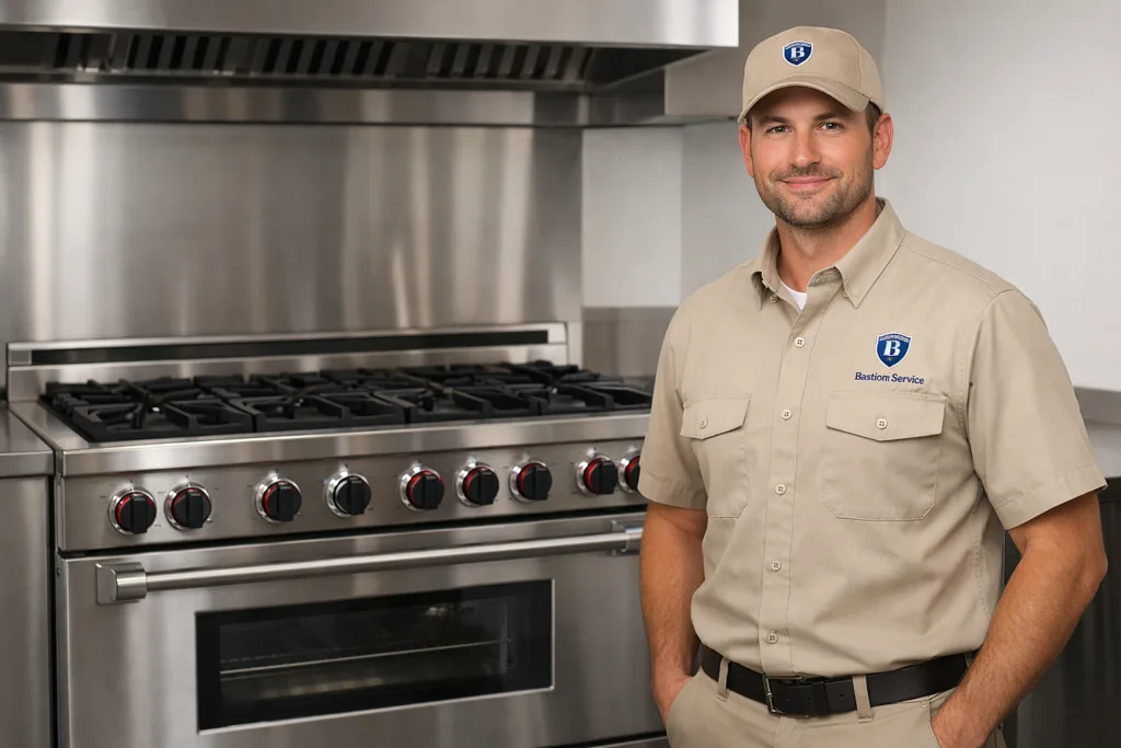 Wolf commercial Range repair technician in Mid-Wilshire