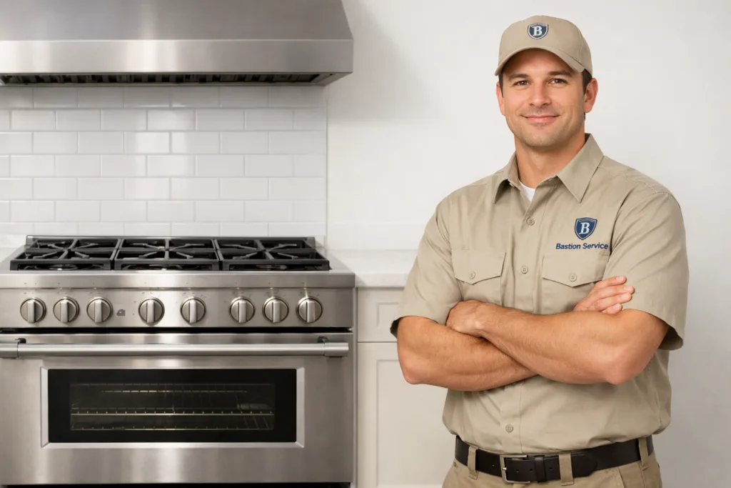 Wolf Range repair technician in Pico-Robertson