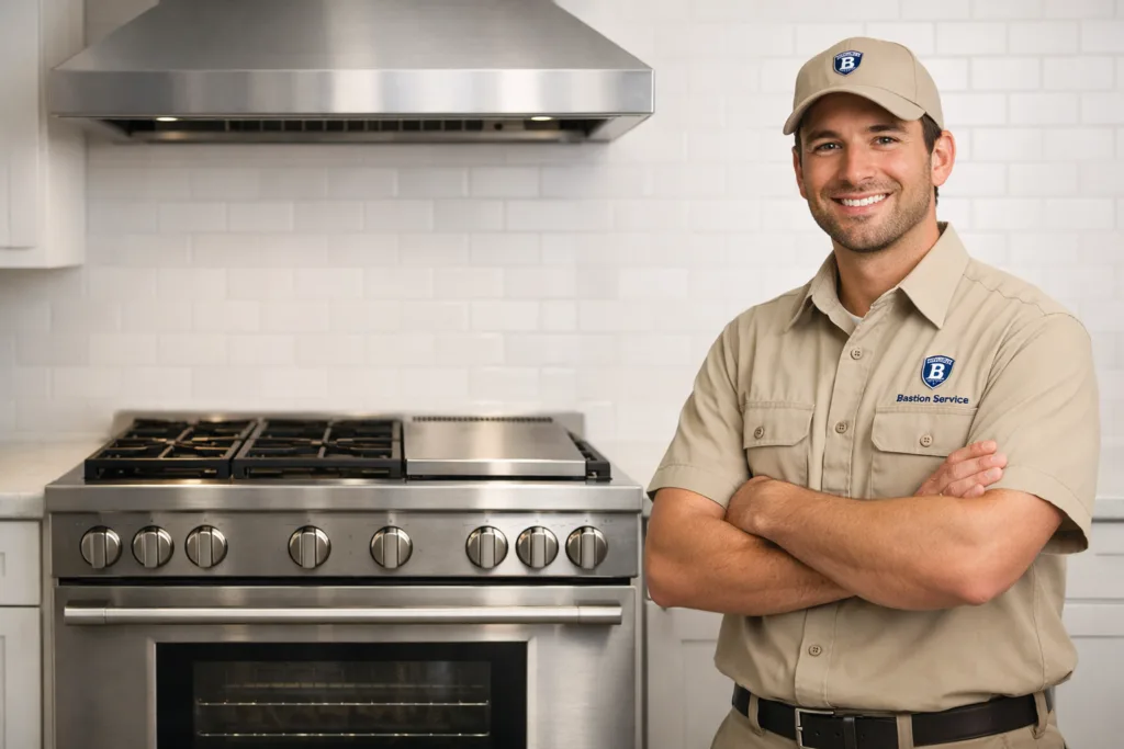 Wolf Range repair technician in Sawtelle