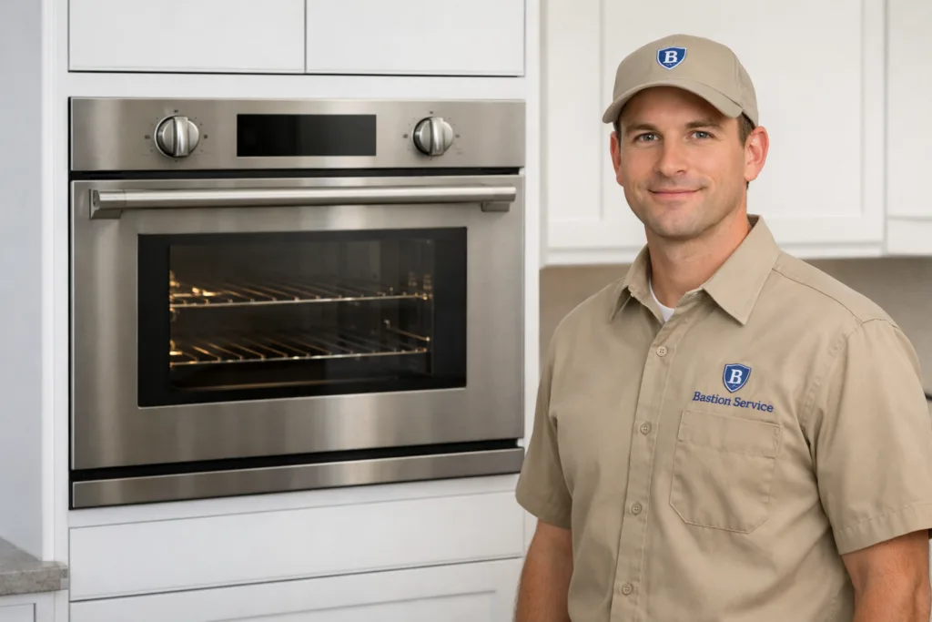 Wolf Wall Oven repair technician in Fairfax