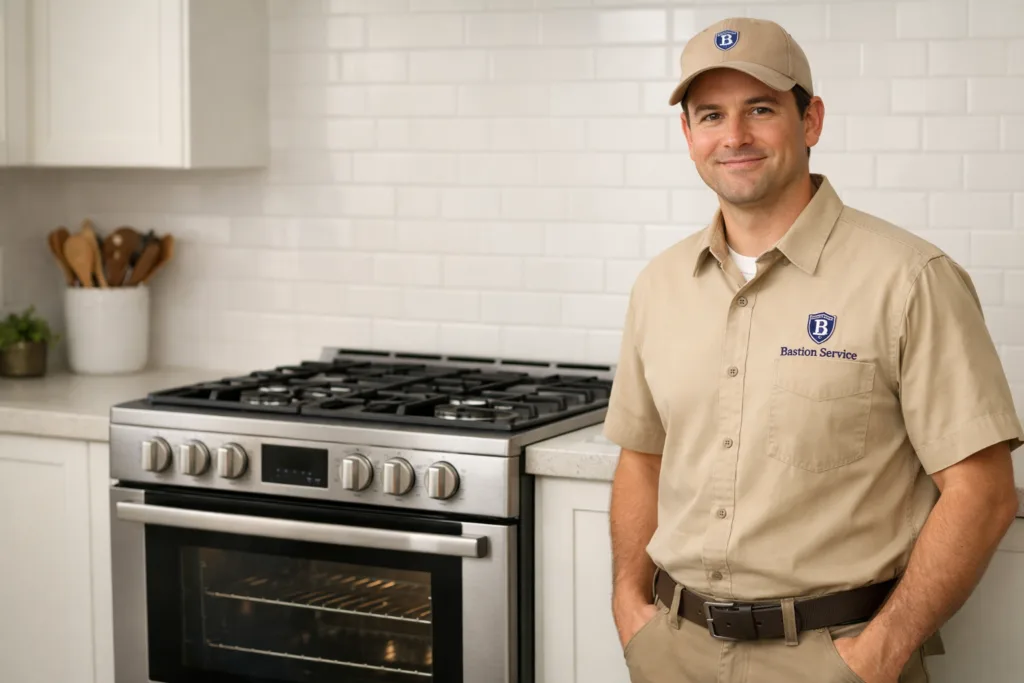 Blomberg Range repair technician in Mid-Wilshire