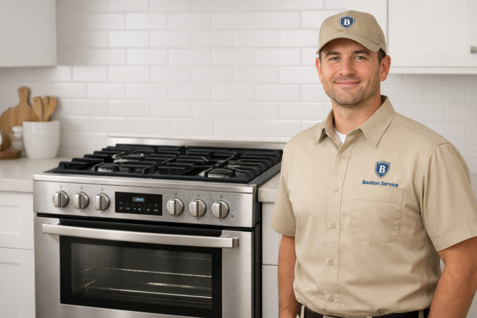 Blomberg Range repair technician in West Los Angeles