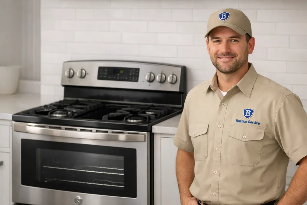 GE Range repair technician in Fairfax