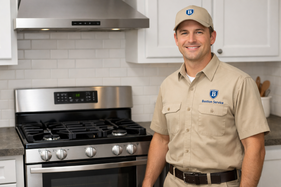GE Range repair technician in Mid-Wilshire