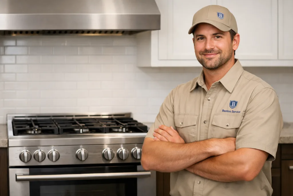 JennAir Range repair technician in Mid-Wilshire