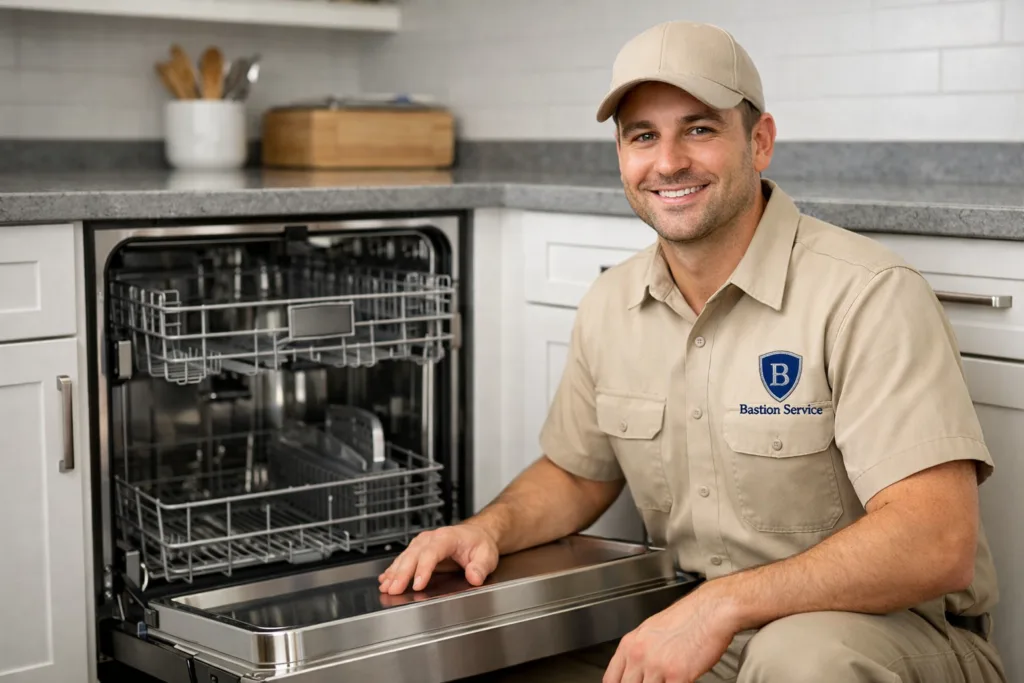 KitchenAid Dishwasher repair technician in Mid-City
