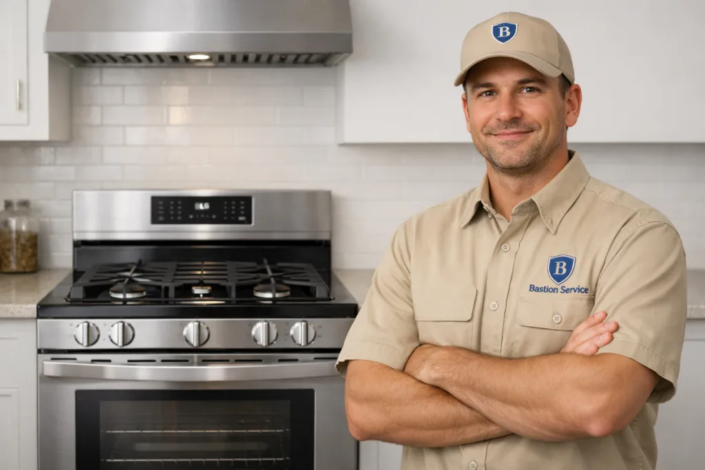 LG Range repair technician in Mid-Wilshire