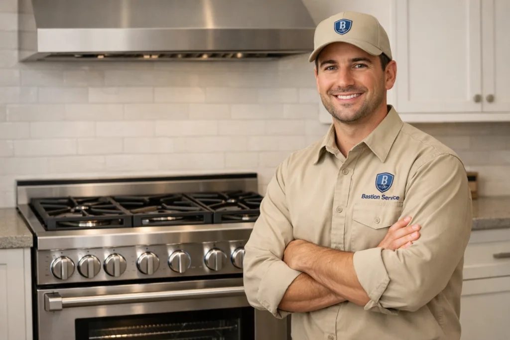 Monogram Range repair technician in Fairfax