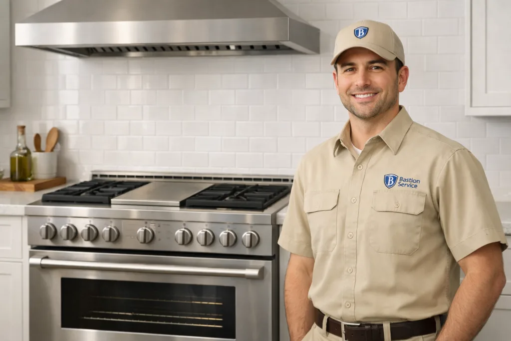 Monogram Range repair technician in Mar Vista
