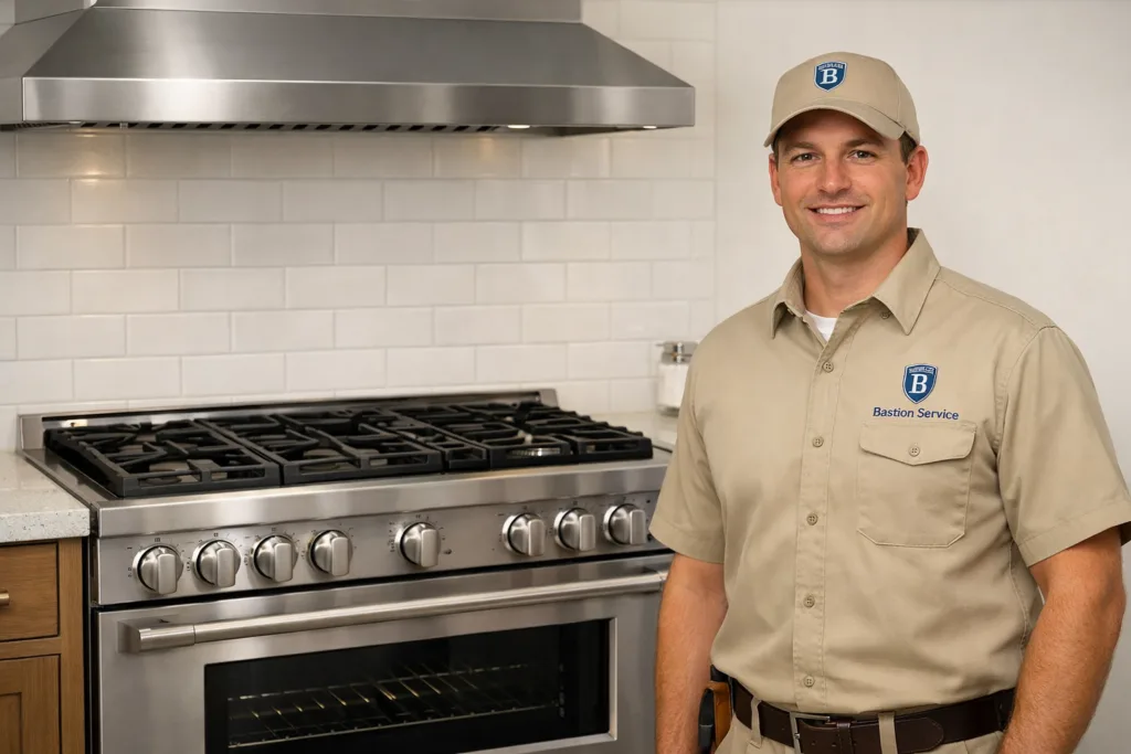 Monogram Range repair technician in Palms