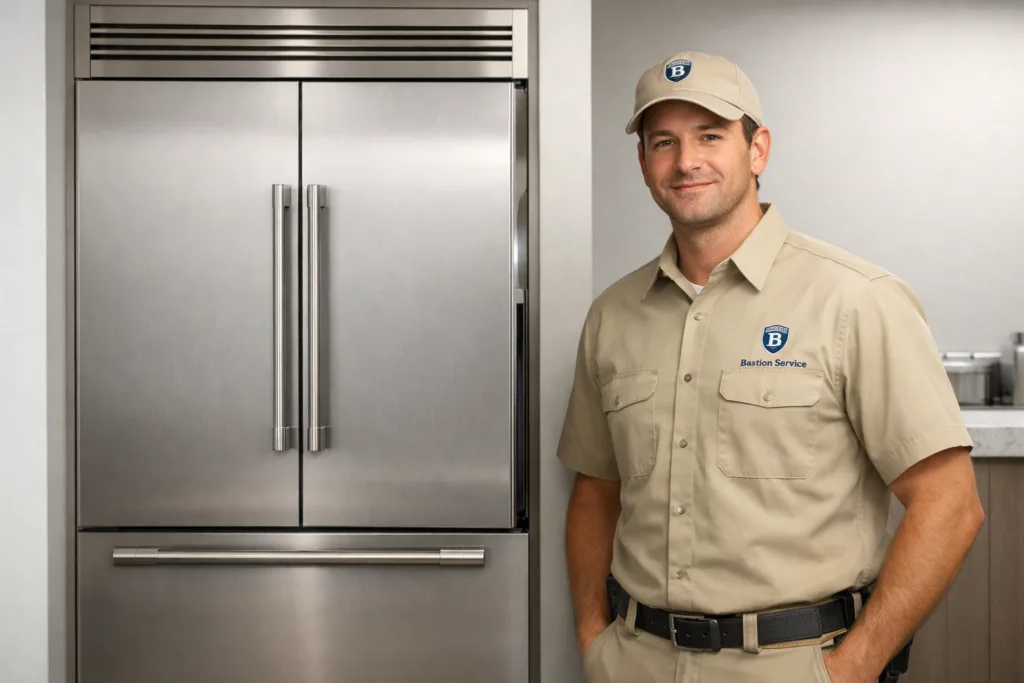 Monogram Refrigerator repair technician in Mid-Wilshire